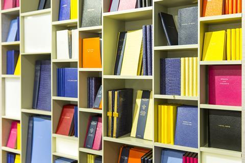 Vivid notebooks are a key focus